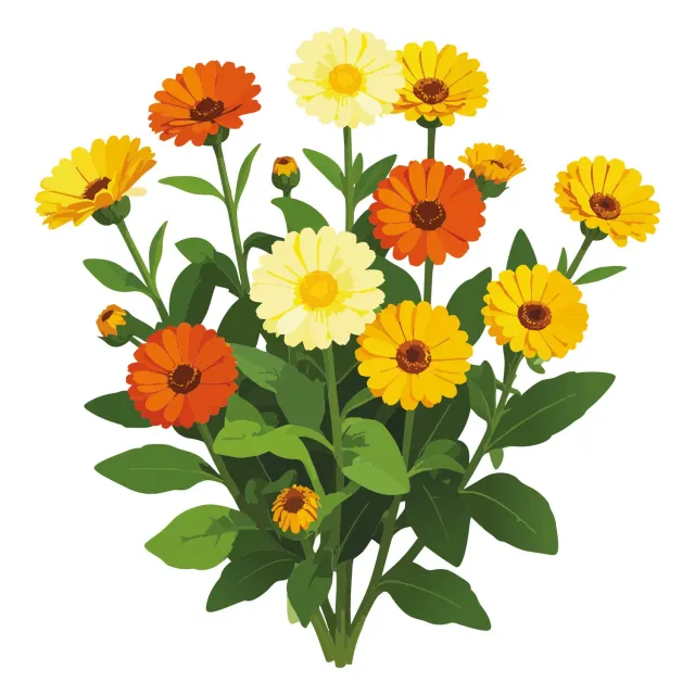 Epic Gardening Fiesta Gitana Calendula Flower Seeds