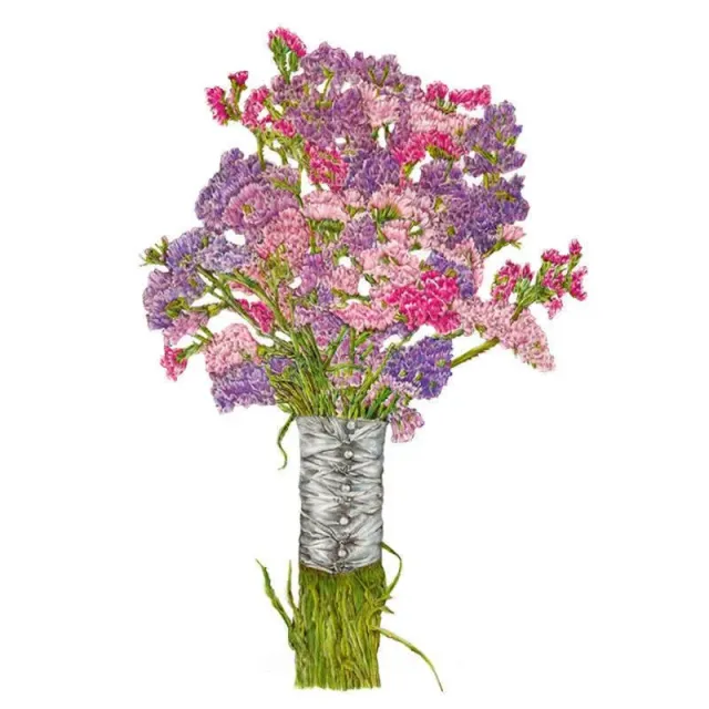 Epic Gardening Cotton Candy Blend Statice Flower Seeds 18 In