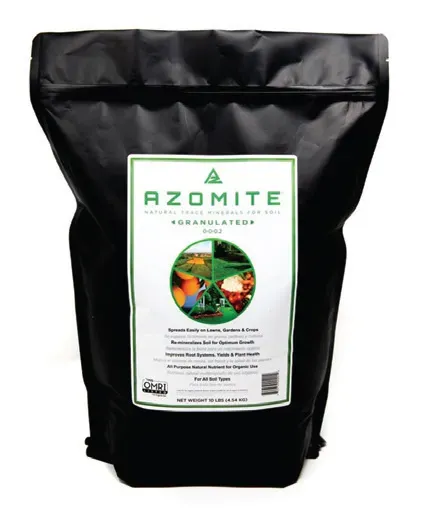 AZOMITE Granulated Trace Minerals 10lb Natural Volcanic