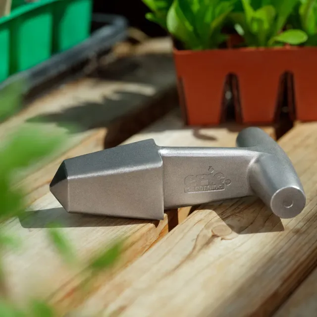 Epic Gardening Planting Dibble Tool Stainless Square Tip